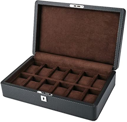 CVNIMV Estuche para Relojes Estuche Enrollable para Relojes Estuche para Guardar Relojes Estuche para Joyas para Hombres y Mujeres Estuche para Relojes Enrollador para Relojes