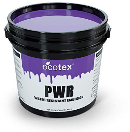 Screen Print Direct Ecotex PWR - Emulsión de impresión de Pantalla Resistente al Agua presensible, 1 Pint