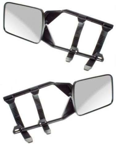 UKB4C Pair of Convex Caravan Car Extension Towing Mirrors fits A4 A5 A6 A7 A8 Q3 Q5