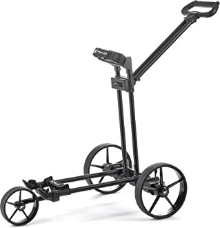 FLAT CAT Push ¤ Chariot de Golf 3 Roues ¤ Black