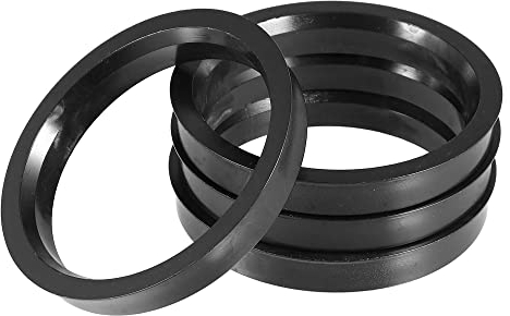 X AUTOHAUX 4Stk. 70,1mm bis 60,1mm Universal Auto Naentrierringe Schwarz