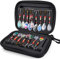 MEYAGOT Forellen Spoon Set, 16 Stück Angelköder mit Drillinge Haken, Spinner Angelköder Blinker Angeln Angelzubehör Gummifische Spinnköder, Pailletten Kunstköder für Zander Walleye Barsch Forelle