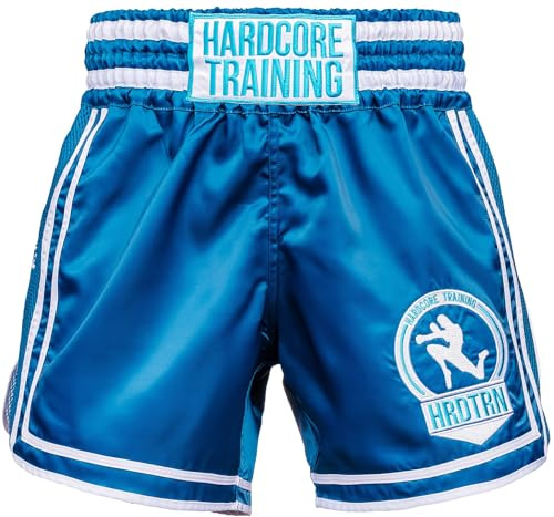 Hardcore Training Muay Thai Lucha Pantalones Cortos Shorts Hombre Kickboxing Boxeo MMA Combat Sport Sparring