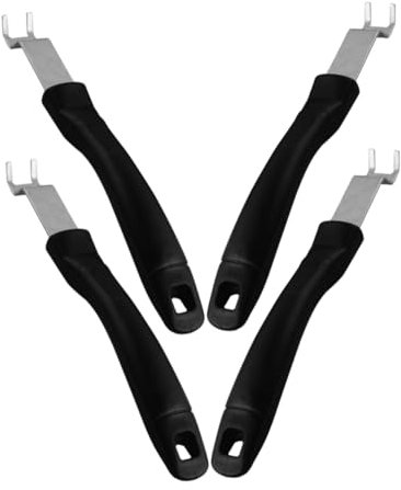 Warmhm 4pièces Cuisson Au Four Outil De Levage De Grille Pince De Grille De Barbecue Lève-grille De Cuisson Outils De Cuisine Plein Air