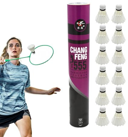 Generisch Shuttlecocks Set – robuste palline da bagno in nylon a molla, esercizi ben bilanciati, per interni ed esterni, cortile, giardino, sport, famiglia, baseball, allenamento, attività