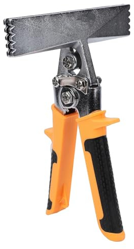Fafeicy Pinza per Piegare a Mano, Piegatrice per Metallo a Ganascia Dritta da 6 Pollici con Impugnatura Ergonomica Antiscivolo per Piegare e Cucire Accuratamente Lamiere in Progetti