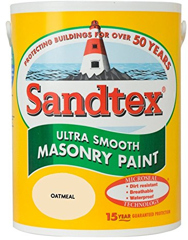 Sandtex Smooth Masonry 5L Oatmeal