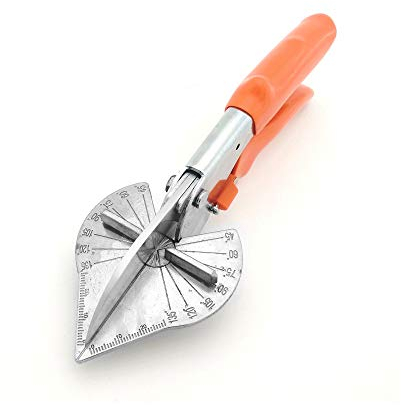 Alicates Multifunción,Cortador de tubos de PVC de 40 mm, Cilindros de Ángulo Ajustable 45/135 Cizallas de Corte de Ingletes Herramienta de Corte de Ingletes