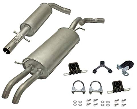 Ferroz Export Ersatz für Auspuffanlage Auspuff ab Kat VW Bora & VW Bora Kombi 2.3 V5 inkl. Montagesatz