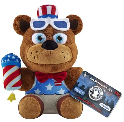Funko Plush: Five Nights At Freddy's (FNAF) - Firework Freddy Fazbear - (CL 7) - Collectable Soft Toy - Birthday Gift Idea - Stuffed