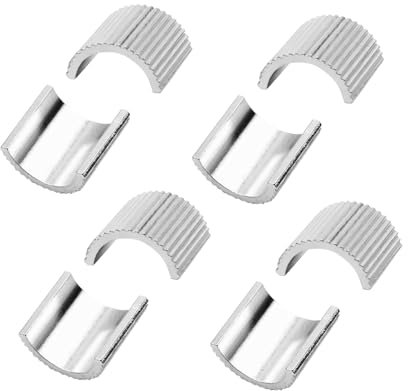 Handlebar Shim,8 PCS 7/8 to 1 Aluminum Alloy Motorcycle Bar Spacer for 22 mm Diameter Motorcycle Handlebars