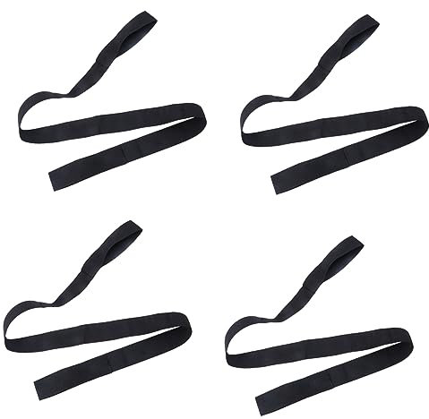 Kisangel 4stücke Ski-Schuh-tragegurt Aus Strapazierfähigem Polyester Verstellbar Nylonschlaufen Für Erwachsene Handtragen Oder Umhängen