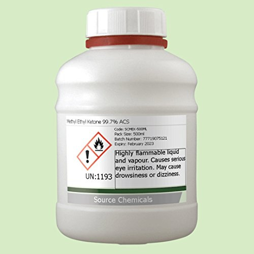 Methyl Ethyl Ketone 99.7% ACS 500ml Including Delivery