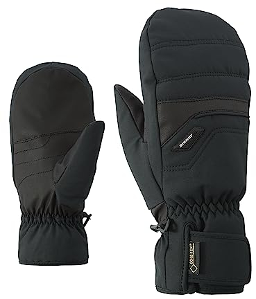 Ziener Herren GLYNDAL GTX Gore plus warm MITTEN glove ski alpine Ski-handschuhe / Wintersport | wasserdicht, atmungsaktiv, schwarz (black), 8