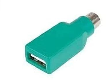 Mr. Gadget's Solutions PS2 a USB femmina, adattatore convertitore PS/2 maschio convertitore per tastiera, mouse, computer portatile