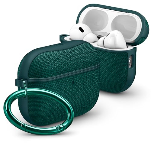 Spigen Urban Fit Case Compatible with Airpods Pro 3 (2025) - Midnight Green