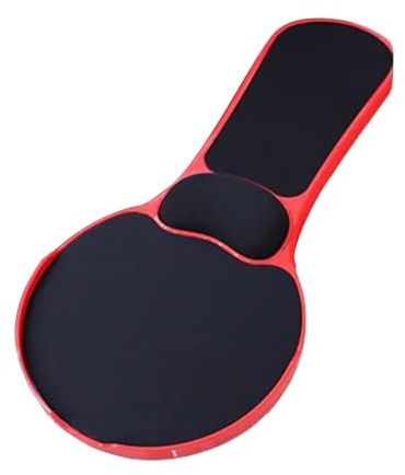 TSMORY Tapis de souris épais avec base rotative antidérapante et ergonomique pour ordinateur de travail, bureau et chaise