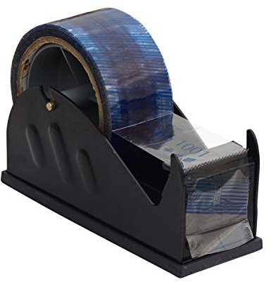 g24 Desk Table top 2 inch Wide Packing Masking Tape Dispenser Heavy Duty Warehouse Shipping Supplies (Random Color)