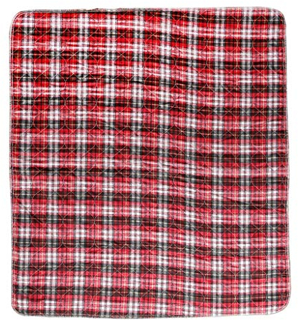 Inkontinenzeinlage, waschbar, wiederverwendbar, sehr saugfähig, für Babys, Kleinkinder, für Krankheitsbetten, Baumwolle, PVC, Rot, 80 x 90 cm