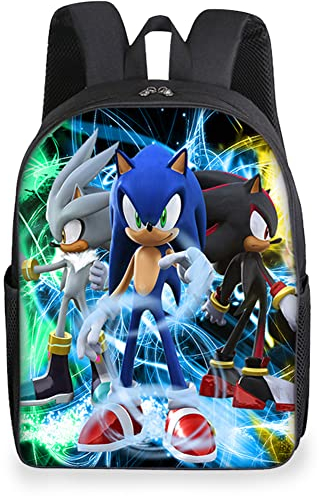 Rucksäcke, Hedgehog Kinder-Rucksack Schüler-Schultasche, Büchertasche, Hedgehog Cartoon Tasche Modeaccessoire Rucksack für Kinder Geschenk Kinder Schultaschen (44 * 32 * 15cm)
