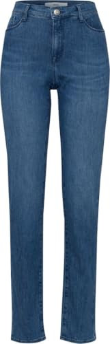 BRAX Damen Style Mary Blue Planet Be Nature Jeans, Used Regular Blue, 36W / 30L EU