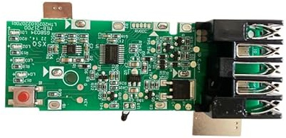 Janllenton 18V 10-Cells 21700 PCB Battery Charging Protection Circuit Board for Milwaukee M18 6.0 Ah, 8.0 Ah Battery Packs (Pack of 1)