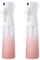 Meijunter 2 Pezzi 300ml Bottiglia Spray per Capelli Ricaricabile Nebulizzatore in Plastica Continuo Acqua e Olio Ultrafine per Parrucchieri Cura Della Pelle Piante Animali