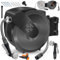 KESSER® Schlauchtrommel mit Gartenschlauch 25m | Wasserschlauchtrommel zur Wandmontage | Wandhalterung | 180° schwenkbar & automatische Aufrollung | Wand-Schlauchbox inkl. 7-Funktionen Handbrause
