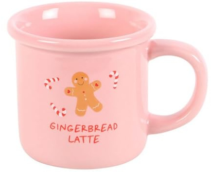 Pink Gingerbread Latte Mug