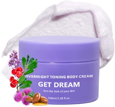 Overnight Toning Whip - Skin Tightening Cream For Face & Body - Firming Cream for Loose Skin - Overnight Toning Whip Body Lotion - Skin Firming Body Cream For Women - Skin Elasticity