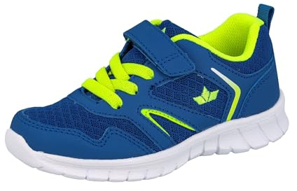Lico 590302 Bambino Scarpe da Ginnastica, Blau/Lemon, 37 EU