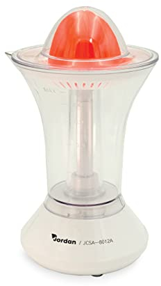 WeGeek, Spremiagrumi elettrico da 40W. Doppio senso di rotazione e il beccuccio regolabile antigoccia. Capacità: 0,6L. Disponibile in 2 colorazioni: Rosso e bianco.