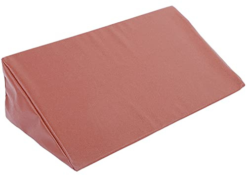Cuscino a cuneo per letto, supporto lombare per elevazione gambe, rivestimento in pelle PU impermeabile, design ergonomico per un sonno confortevole, sollievo dal dolore per