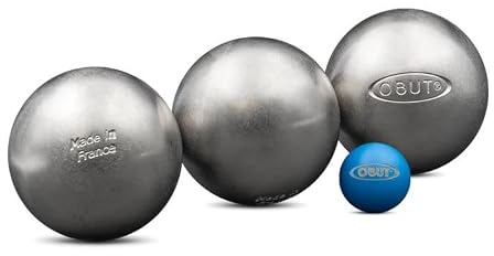 Obut - Loisir Lisse 73 mm Jeu 3 Boules - Boules de pétanque
