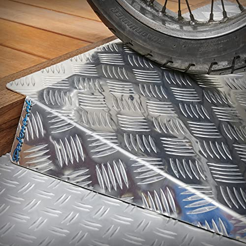 Türschwellenrampe Lang - Bei Höhenunterschieden von 6-9 cm einsetzbar - Totale Länge 60 cm