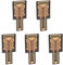 5PCS Mobile Phone Booster Stickers Antenna Vintage Bluetooth Speakers Enhancement Reception Booster Mobile Phone/Walkie Talkies/Buzzers Enhancement Sticker