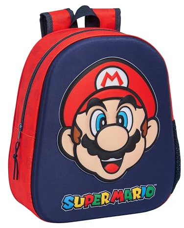 Safta M890a PRINCIPESAS DISNEY - Zaino scolastico, con design 3D, adattabile al carrello, ideale per bambini di diverse età, comodo e versatile, qualità e resistenza, 27 x 10 x 33 Unisex bambini