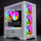 GameMachines Trinity Snow Edition - Gaming PC - AMD Ryzen 7 5700X - GeForce RTX 5070-1TB SSD - 32GB DDR4 - WLAN - Win 11 Pro