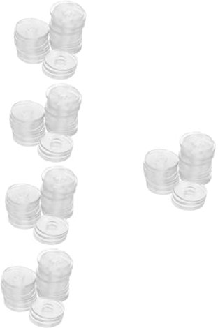 VILLFUL 250piezas Arandelas Transparentes De Vinilo Para Junta Multiusos Para Manijas De Puerta De Ducha Reemplazo De Gaskets