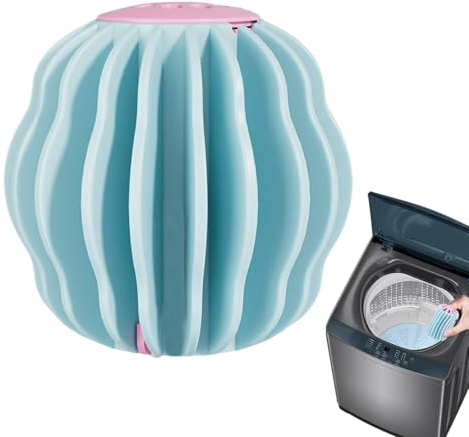 Bolas de lavandería, bola para lavadora, atrapador de pelo de mascotas, suministros de limpieza con agitador antienredos, telas más para viajes, mamá, mujeres, uso doméstico, fácil cuidado