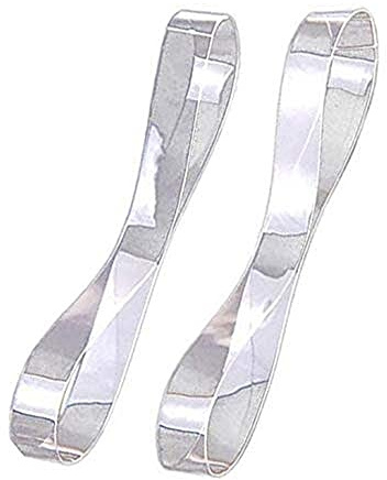 XLKJ 10 Pairs Clear Invisible Shoe Straps,Silicone No-Slip Shoe Lace Shoes Bands Shoe Accessories for Holding Loose Shoes Dancing High Heel