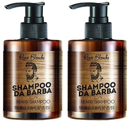 Shampoo Da Barba, Beard Shampoo 100ml (2 Unità)