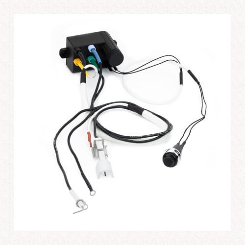 Hicello Kit accenditore elettronico per barbecue 7643, accenditore di ricambio per Weber Spirit Grills Serie 220 320 330 335 con pannelli anteriori