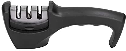FLEXMAN 3 Stufen Messerschärfer, Multifunktionale Manuelle Messerschärfer, Tragbarer Tumbler Messerschärfer, Handgehaltenes Messerschärfwerkzeug für Messer, Obstmesser, Scheren