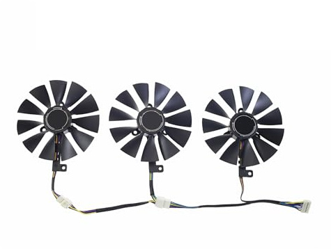 Ventilador de refrigeración for Tarjeta gráfica de 87 mm FDC10U12S9-C FDC10H12S9C, Compatible con ASUS, ROG, Strix ROG Strix RTX2060 2060S 2070 Gaming(4Pin Fan)