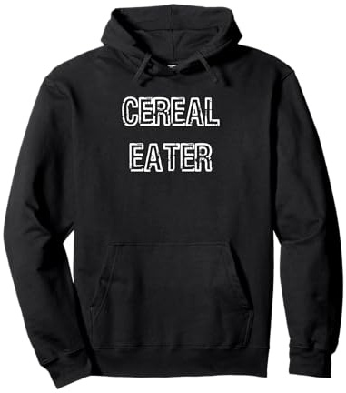 Comedor de Cereales Sudadera con Capucha