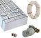 Warmwasser Fußbodenheizung HoWaTech TAC 10m² Paket RTL