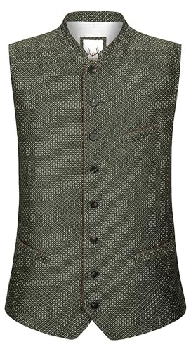 Stockerpoint Ottavio Chaleco Tradicional, Verde Musgo, 54 para Hombre