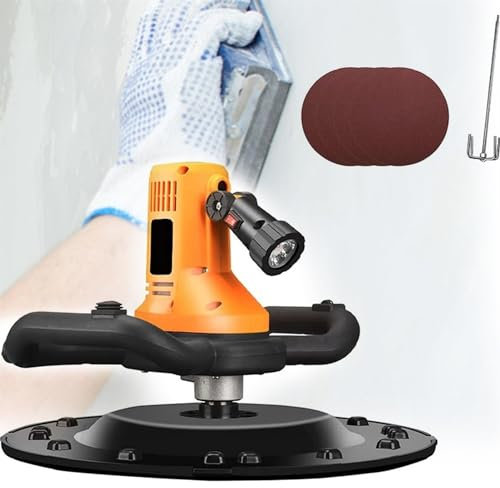 Elektrisk slipmaskin för gips, betong cementspade vägg utjämningsmaskin, cementmurbruk med variabel hastighet, automatisk gipsblandare för tak e