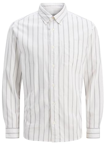 Jprblubrook Oxford Shirt L/S Noos, Ballerino di Nuvola, S